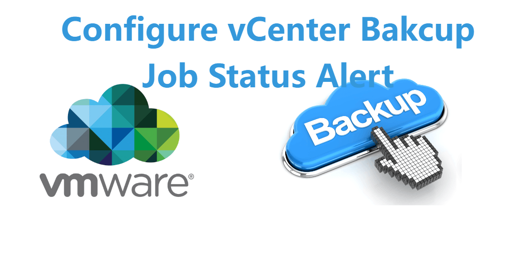 vcenter backup job status