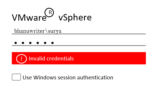unable to login with ad credentials