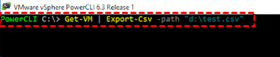 export all vm command