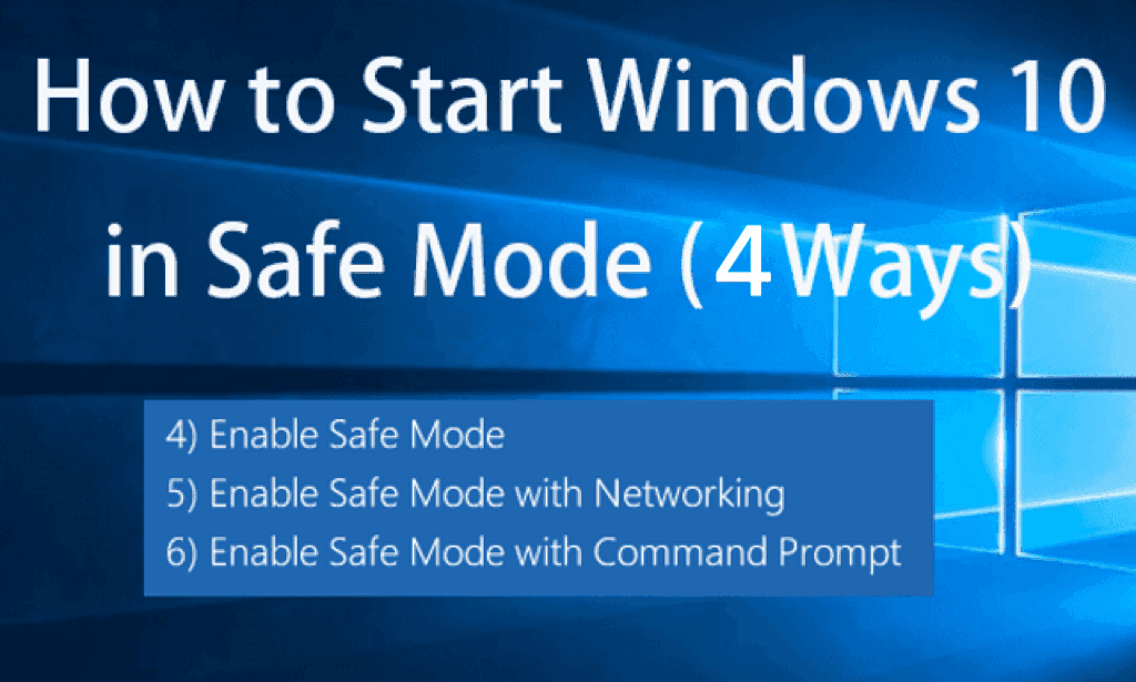 VMware boot Windows 10 into safe mode