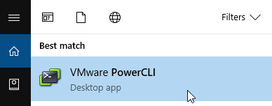 start-vmware-powercli