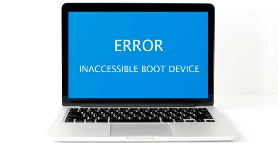 VMware inaccessible boot device