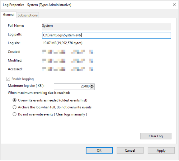 Event Viewer Logs Location Windows Server 2016 3 Methods to Move
