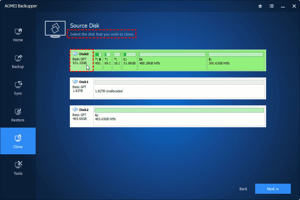 Way: Clone HDD SSD without to USB Cable