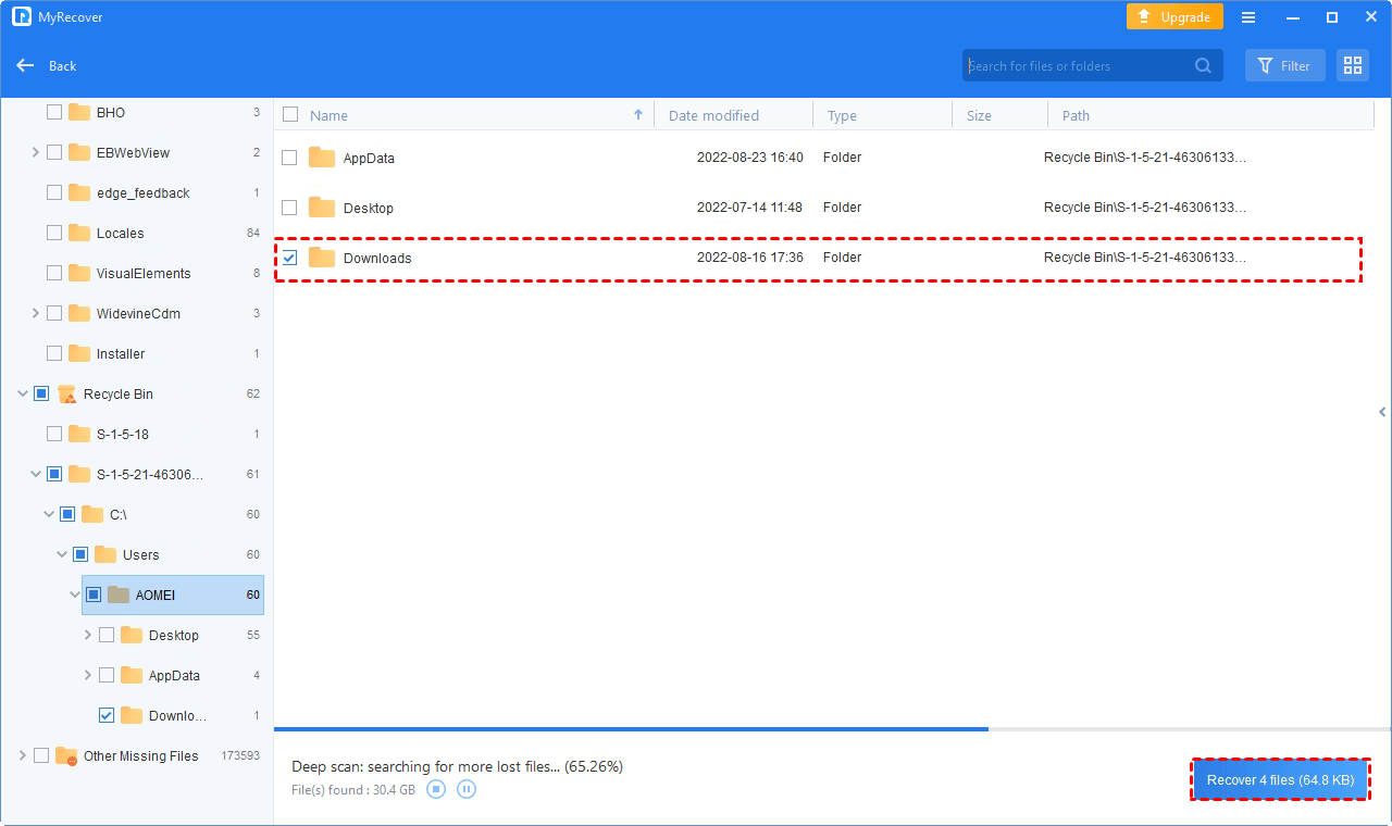 recover-download-folder
