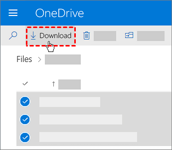 Download From OneDrive