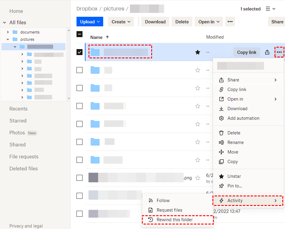select-folder-activity-rewind-this-folder