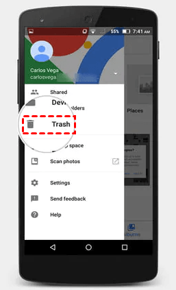 Google Photos Trasn Android