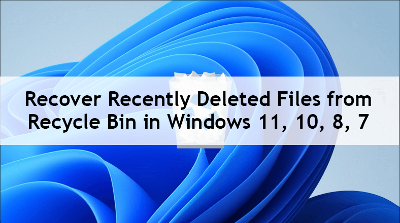 recover-recently-deleted-files-from-recycle-bin