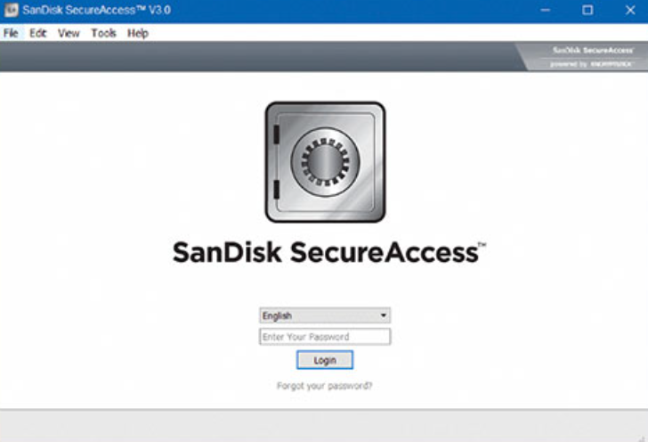 Sandisk Secure Access Login