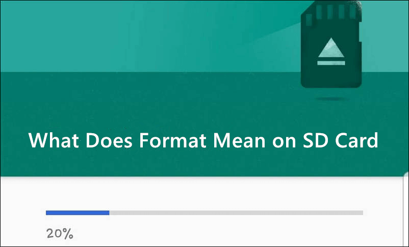What Does Format Mean On SD Card