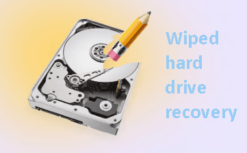 Wiped Hard Drive Recovery