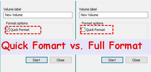 Quick Format vs Full Format