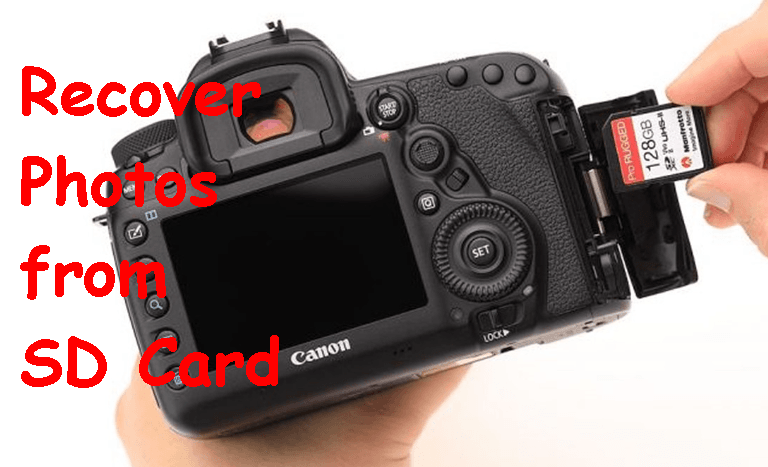 Recover Deleted Photos from SD Card