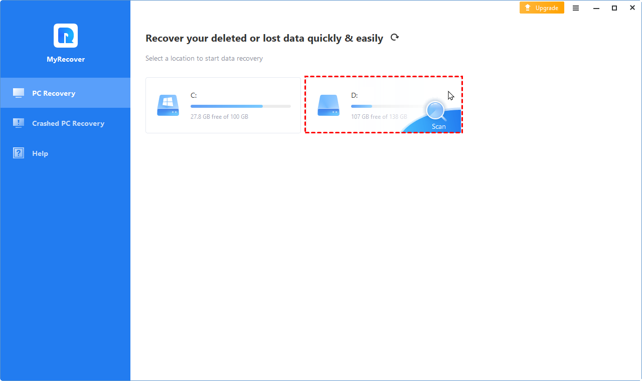 Recover Data on the Partition