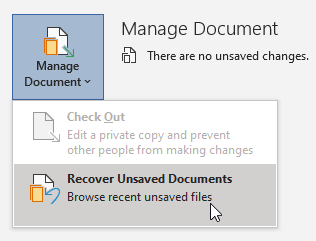 Manage Document