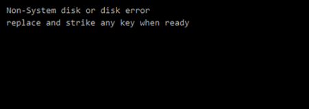 non-system-disk-or-disk-error