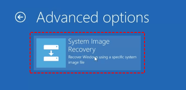 System Image Recovery