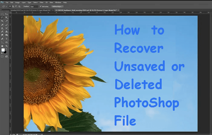 How to Recover Photoshop Files