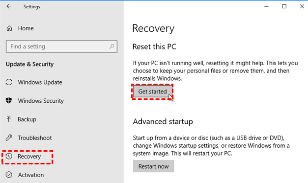 recovery-reset-this-pc-get-started
