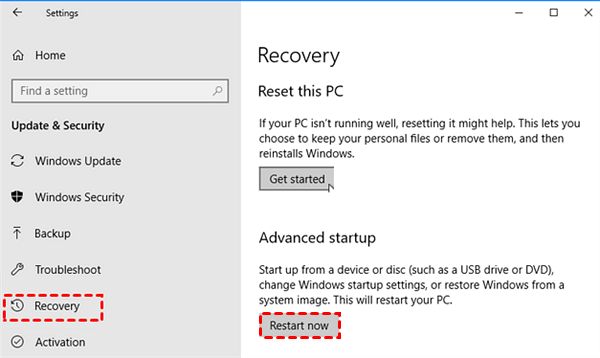 recovery-reset-this-pc-restart-now