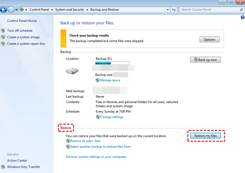 screenshot/en/data-recovery-disk/windows/windows-backup-restore-my-files.