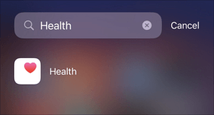 search-health-app-in-the-app-library