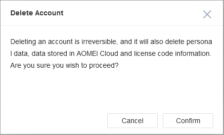 Delete Account Free Account