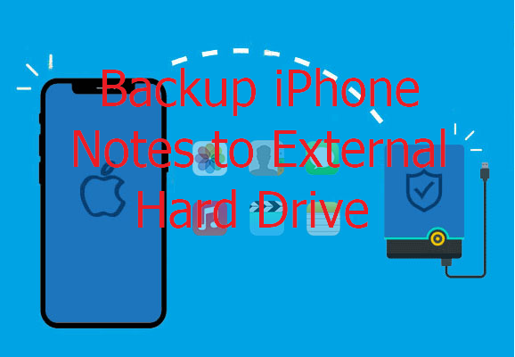 Backup iPhone Notes to External Hard Drive 