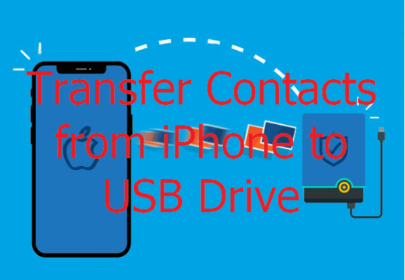 Transfer Contacts from iPhone to USB Drive