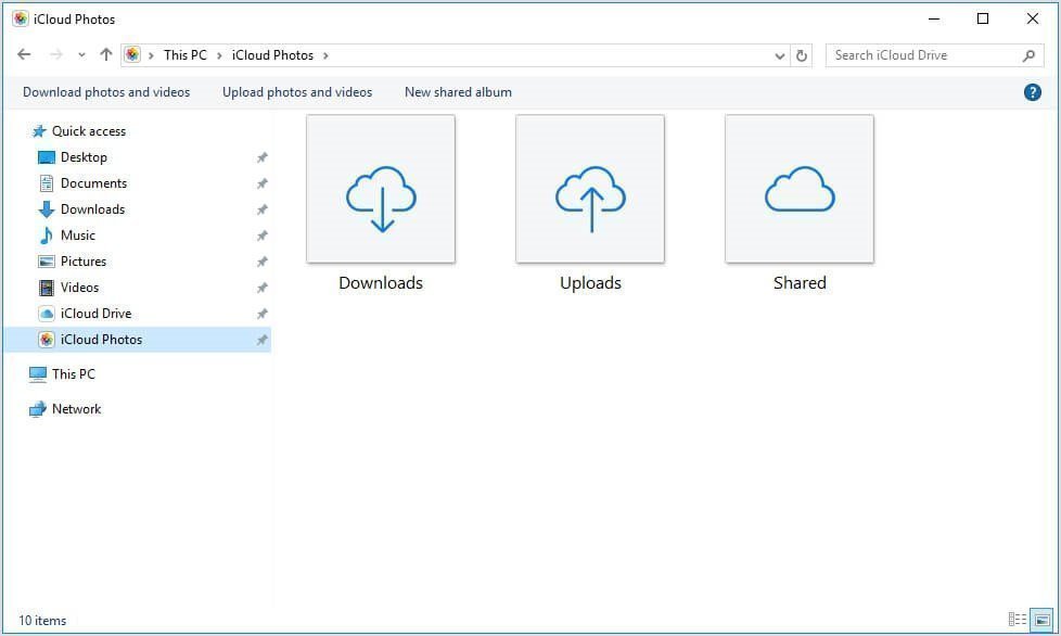 icloud pc download windows 10