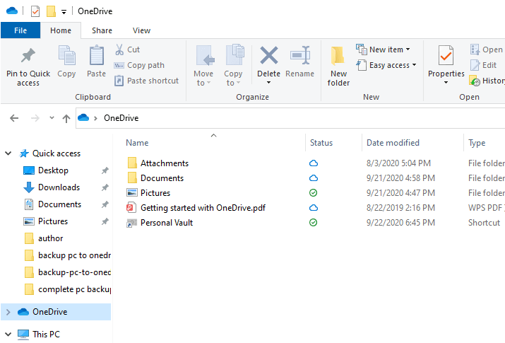 to Automatically Server with OneDrive
