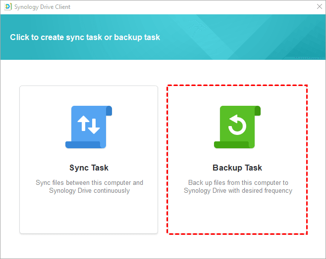 Sync Or Backup Task