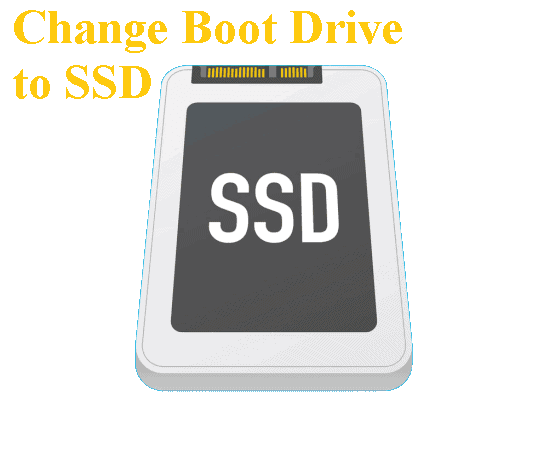 Change Boot Drive To SSD