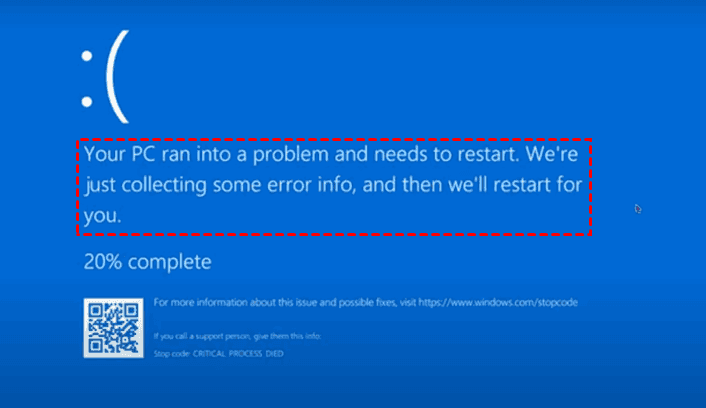 cómo reparar archivos de proceso dañados de Windows 7