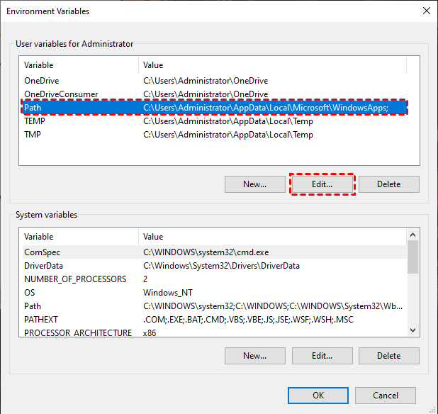 Command Prompt closes immediately after opening batch file