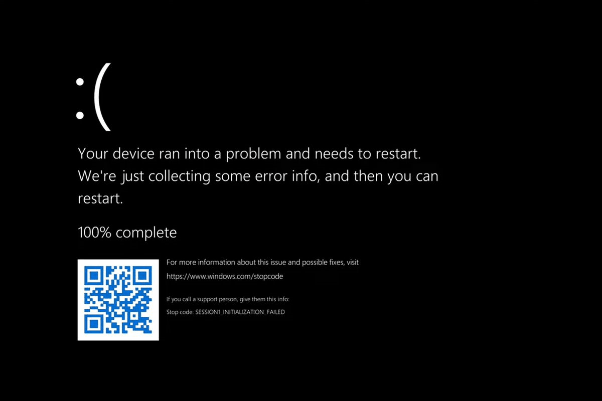 Windows 11の更新後の黒い画面