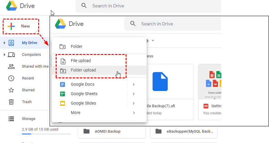 Google Drive on Windows Computer