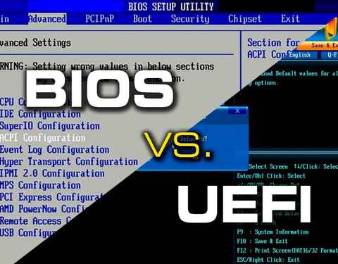Legacy VS UEFI