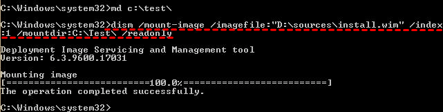 Mount Image File Windows 10