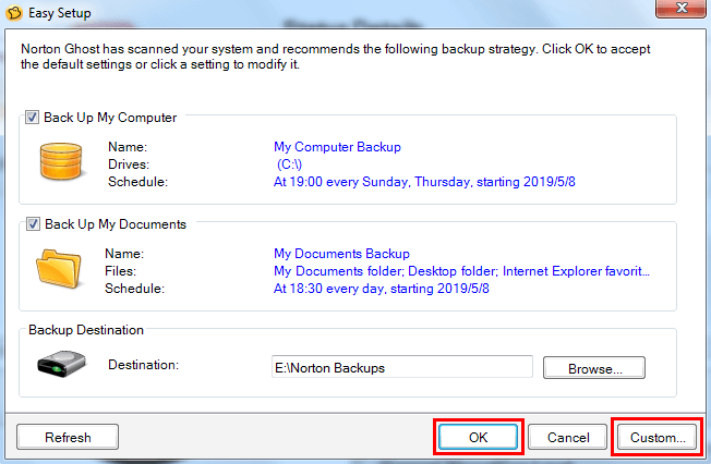 norton ghost 10_symantec recovery disk