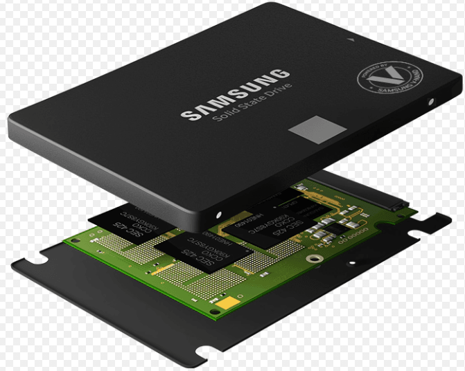 HDDをSamsung 850 EVO SSDにクローン