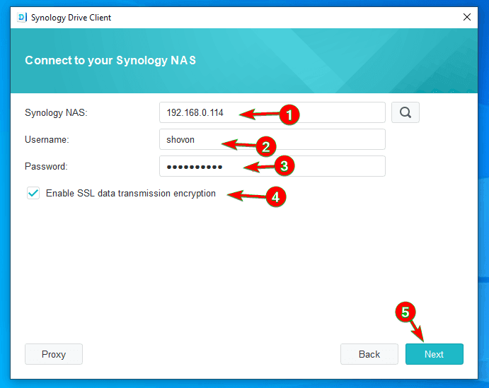 Connect to Your Synology NAS