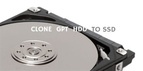 clone gpt hdd to ssd