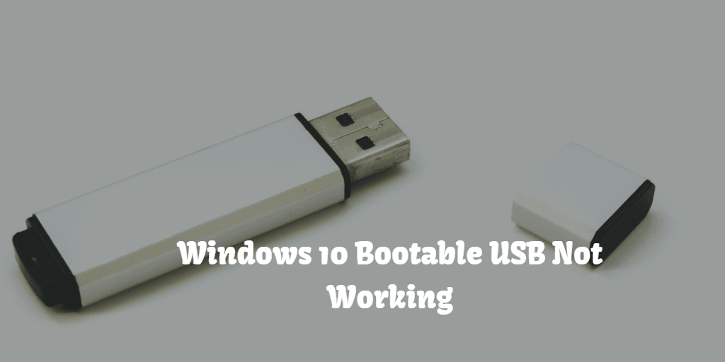 windows 10 usb tool problem