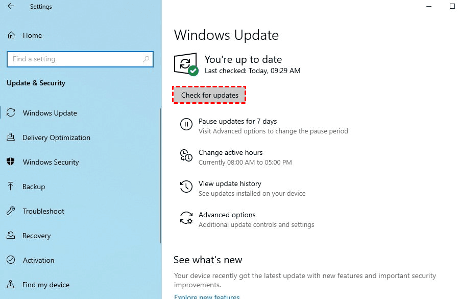 Reset Windows Update