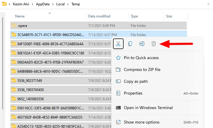 Delete Temp Files Windows 11