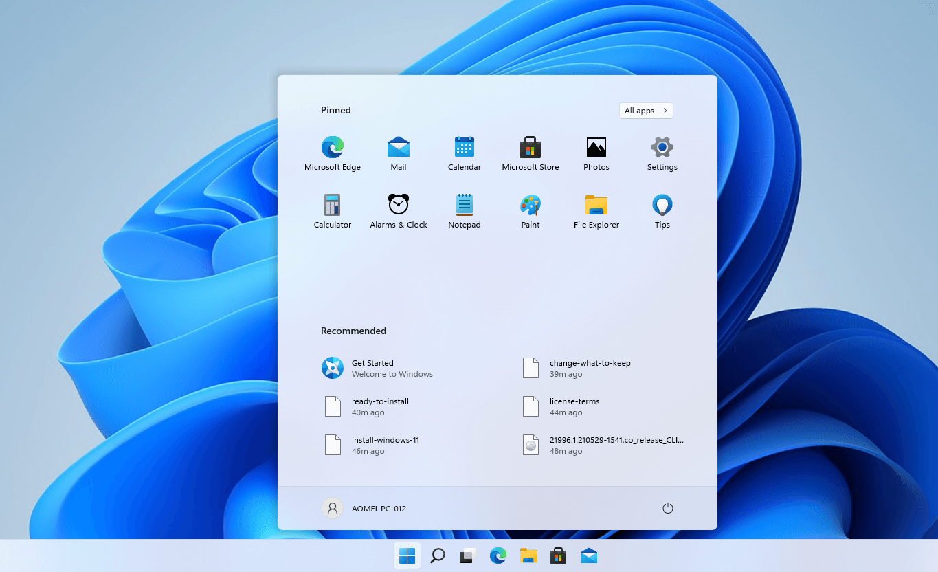 Windows 11 nouvel UI