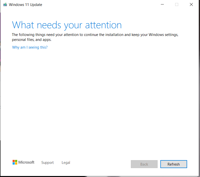 Windows 11 What Needs Your Attention