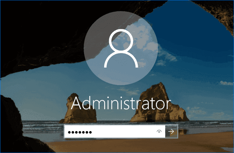 Log in the Same Administrative Account